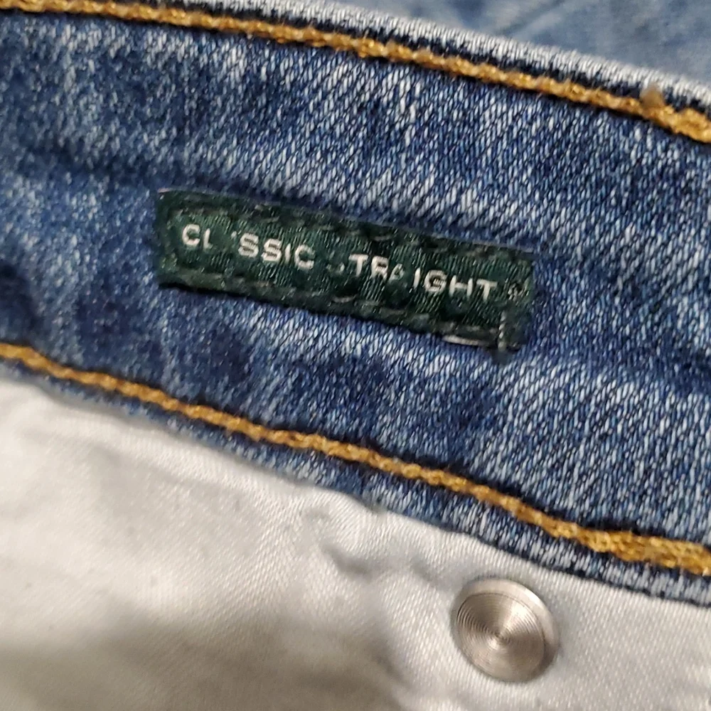 Lauren Ralph Lauren classic Sraight Jeans with Stretch Size 8 - Picture 3 of 4